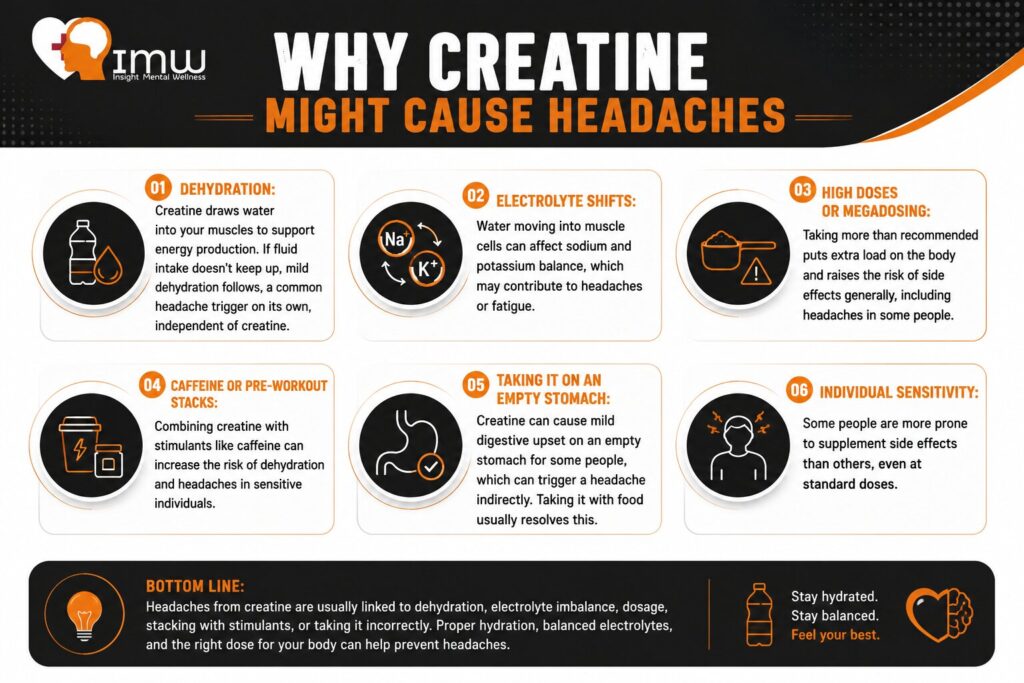 Why Creatine Might Cause Headaches