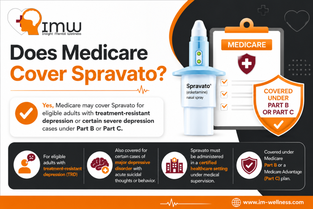 Does Medicare Cover Spravato? 1 Does Medicare Cover Spravato?